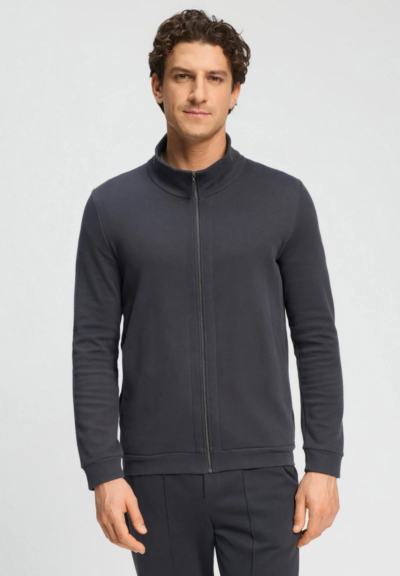 Travelwear Cardigan | smokey charcoal 075928-073136