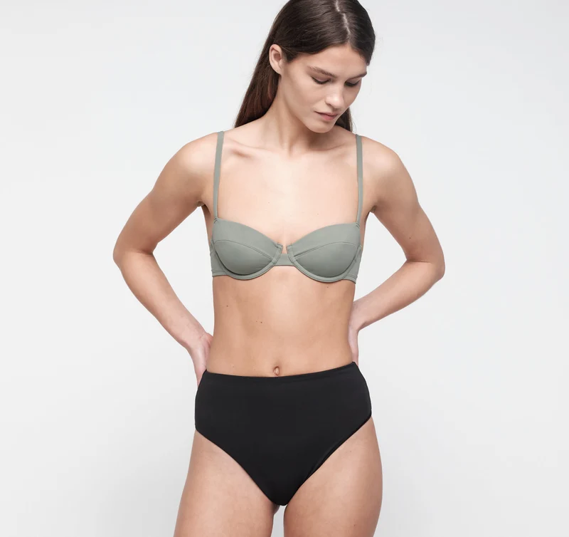 Swim High-Rise Bikini Bottom