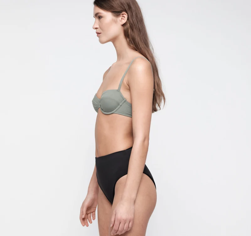 Swim High-Rise Bikini Bottom