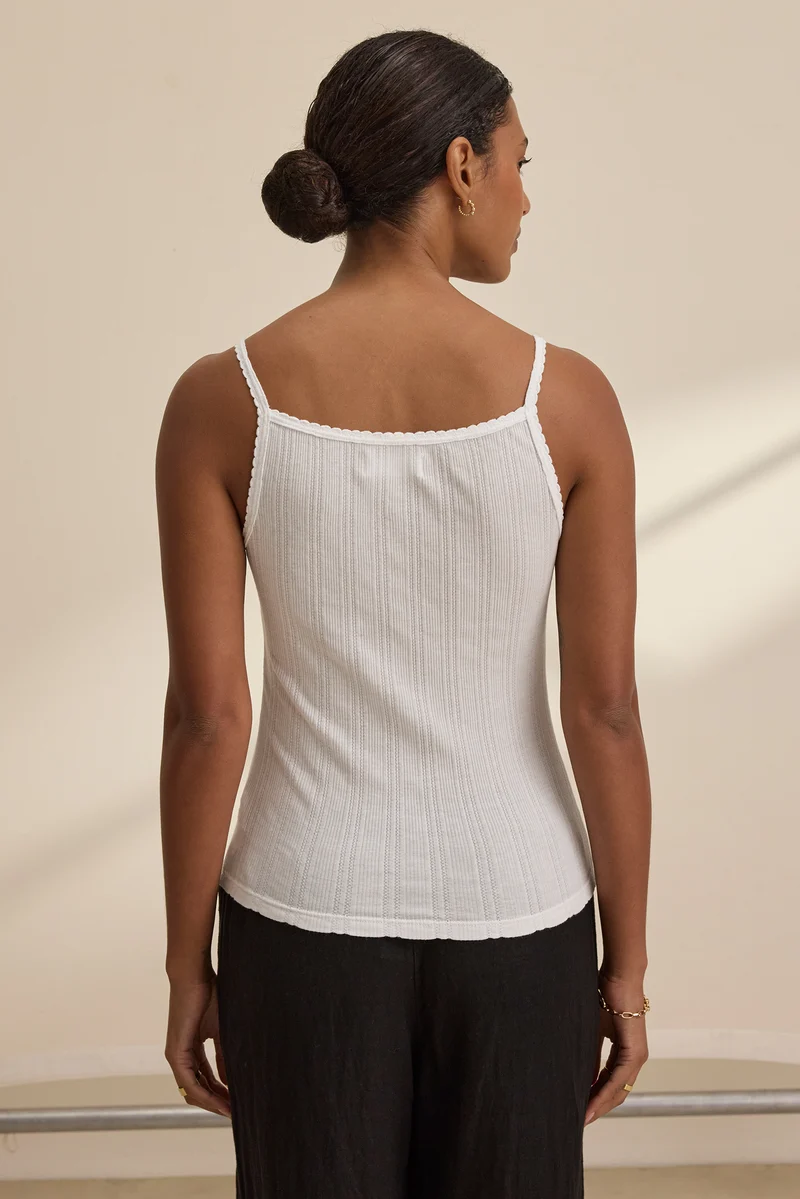 Iniku White Vest
