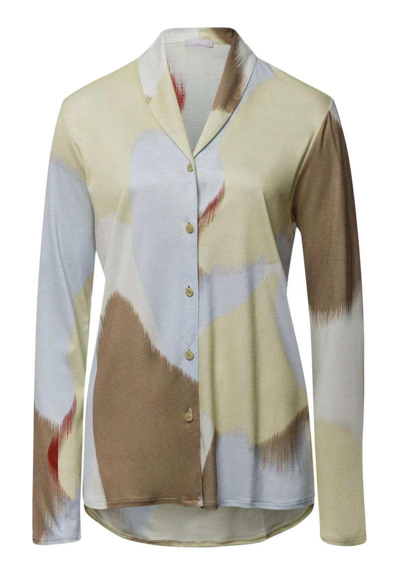 Olivia L/SLV Shirt | abstract paint 074775-073050