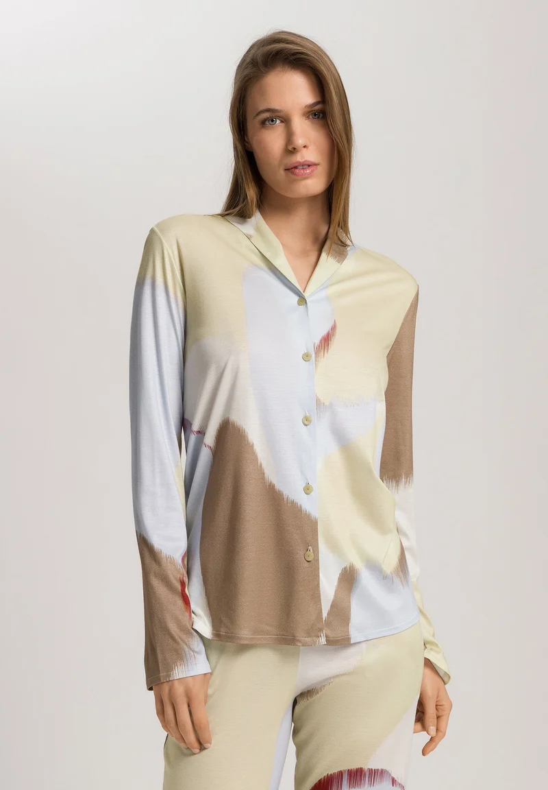 Olivia L/SLV Shirt | abstract paint 074775-073050