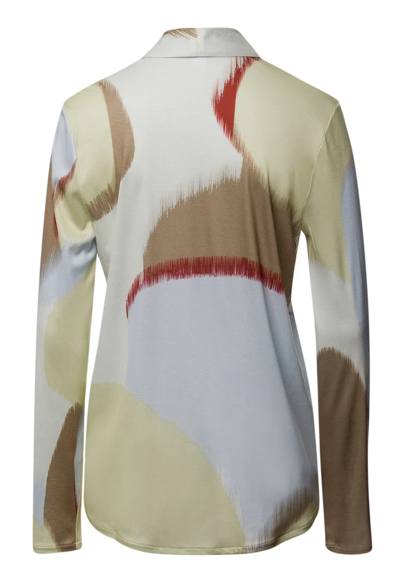 Olivia L/SLV Shirt | abstract paint 074775-073050