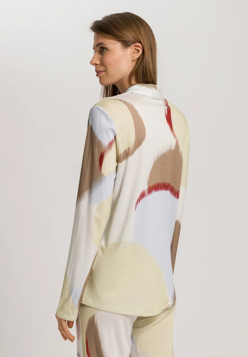 Olivia L/SLV Shirt | abstract paint 074775-073050