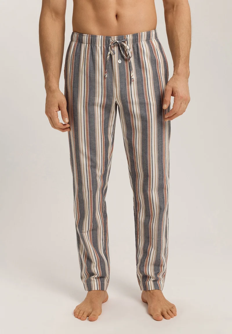 Cozy Comfort Long Pants | redwood stripe 075723-073043