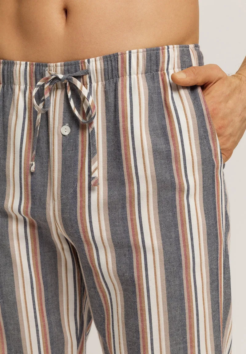 Cozy Comfort Long Pants | redwood stripe 075723-073043