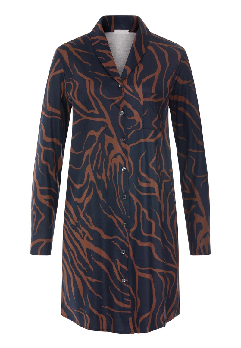 Loungy Nights L/SLV Nightdress 90cm | navy wildness 074970-073154