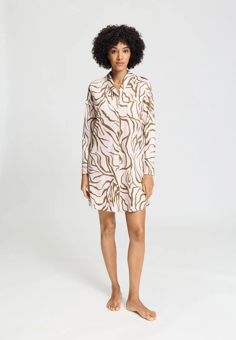Loungy Nights L/SLV Nightdress 90cm | wild suede 074970-073155