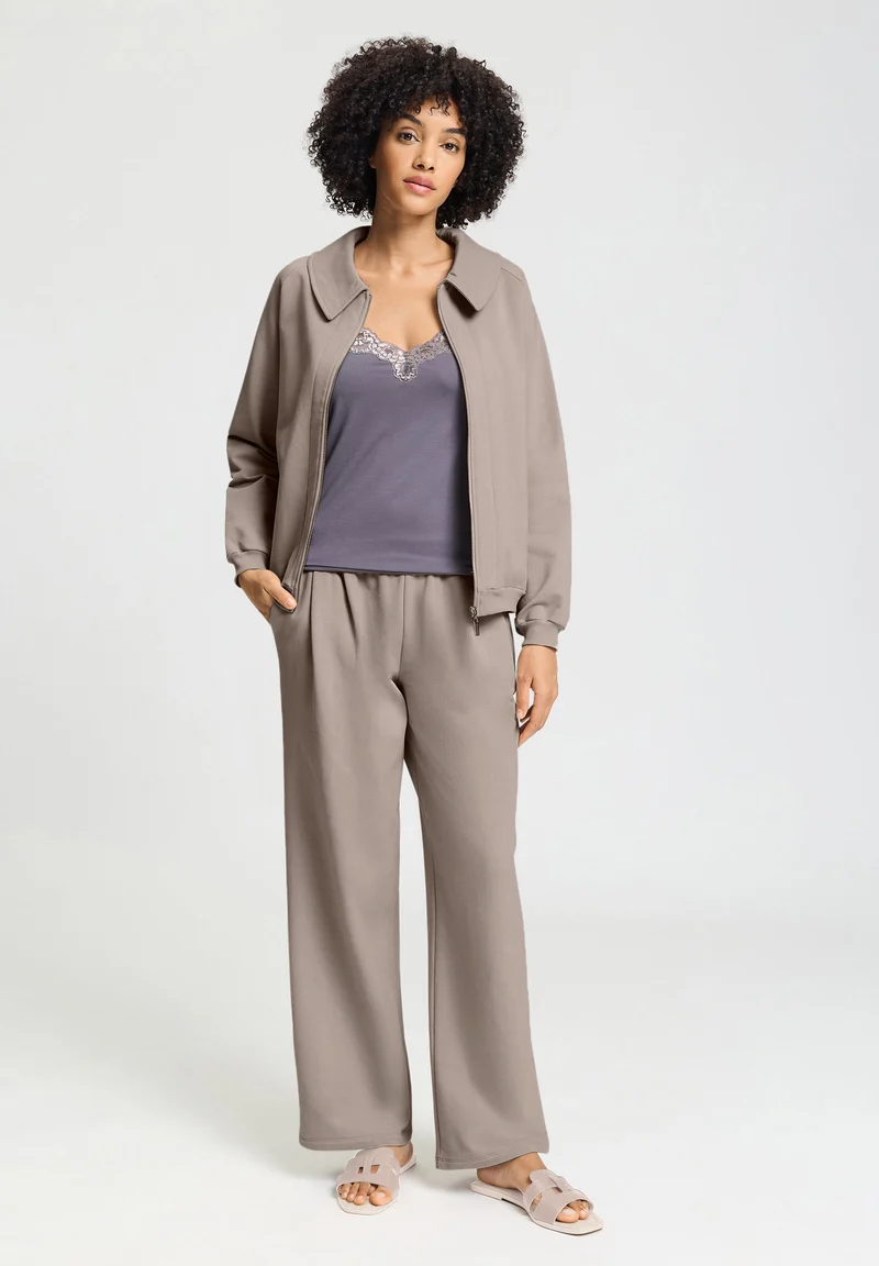 Natural Living Long Pants | rose grey 078936-072335