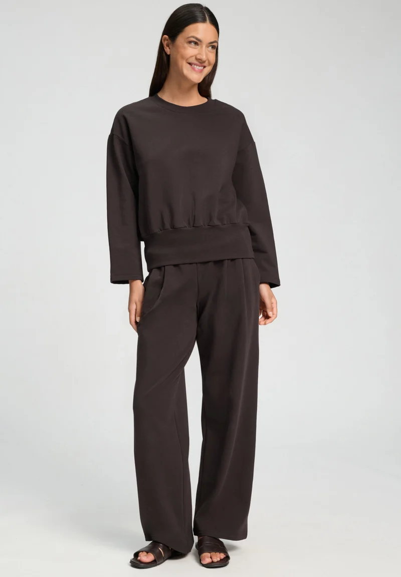 Natural Living Long Pants | dark mocha 078936-072185