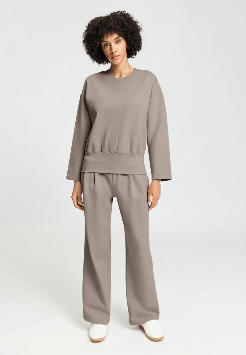 Natural Living Sweatshirt | rose grey 078934-072335