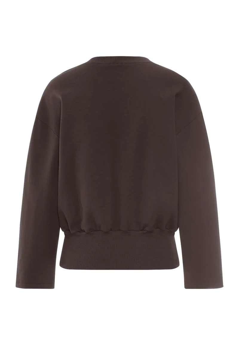 Natural Living Sweatshirt | dark mocha 078934-072185