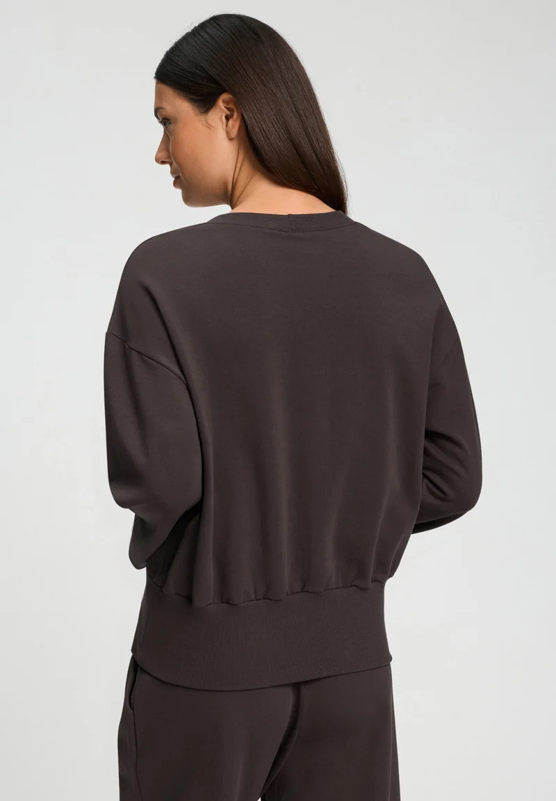 Natural Living Sweatshirt | dark mocha 078934-072185