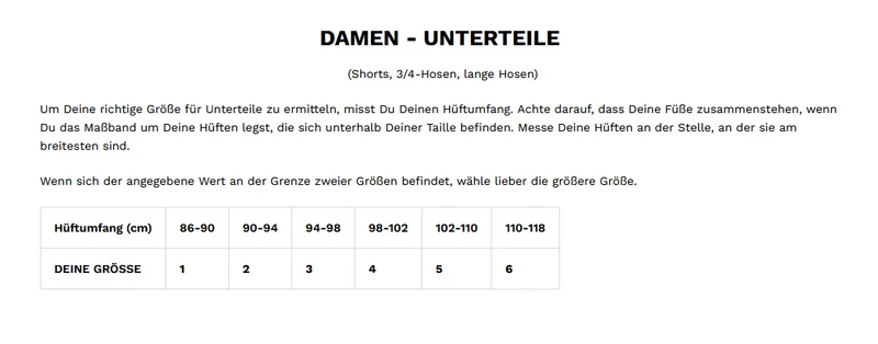Kalas kurze Hose ohne Träger PURE Z Damen