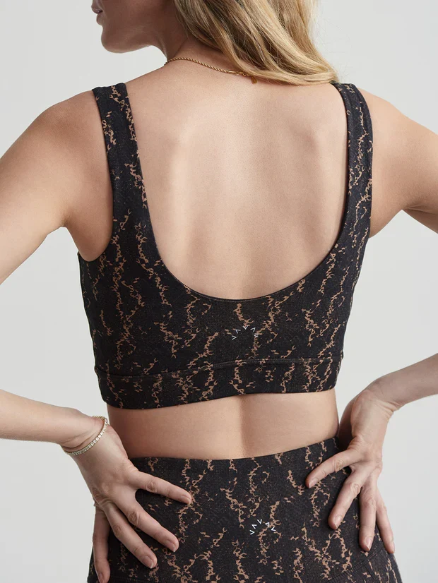 Form Elsie Bra Carob Snake