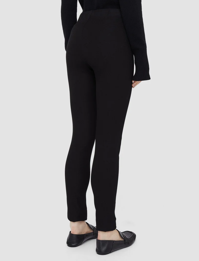 Gabardine Stretch Leggings Black