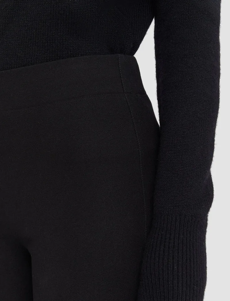 Gabardine Stretch Leggings Black