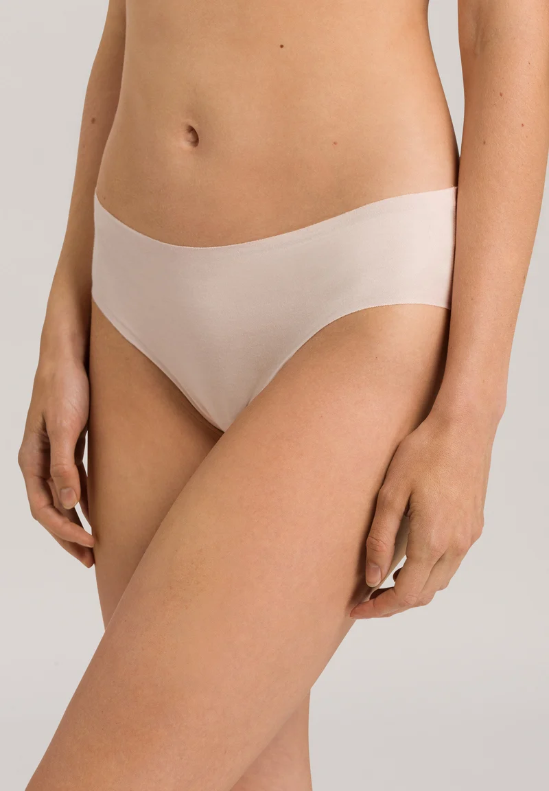 Invisible Cotton Midi Briefs | powder 079152-071381