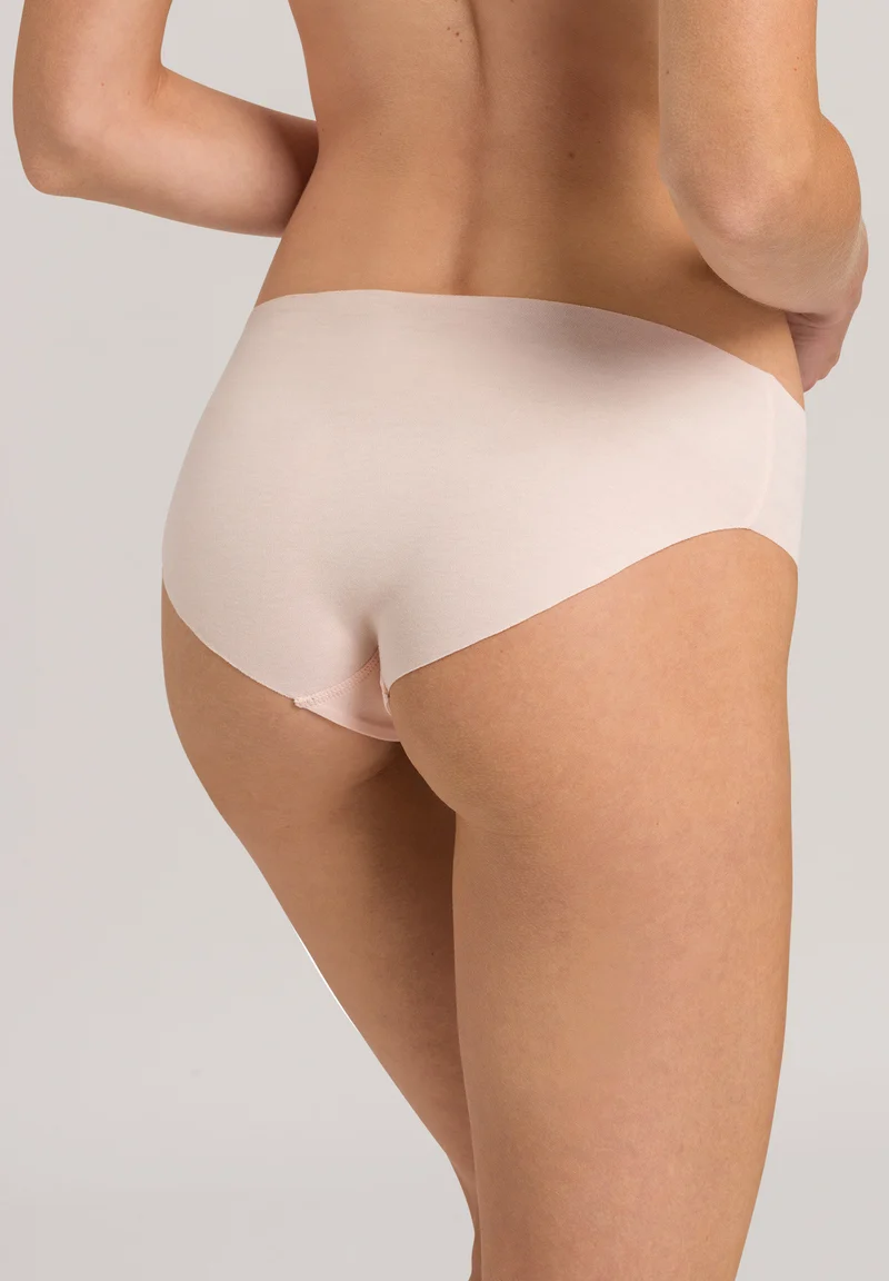 Invisible Cotton Midi Briefs | powder 079152-071381