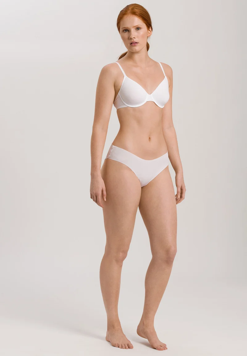 Invisible Cotton Midi Briefs | white 079152-070101