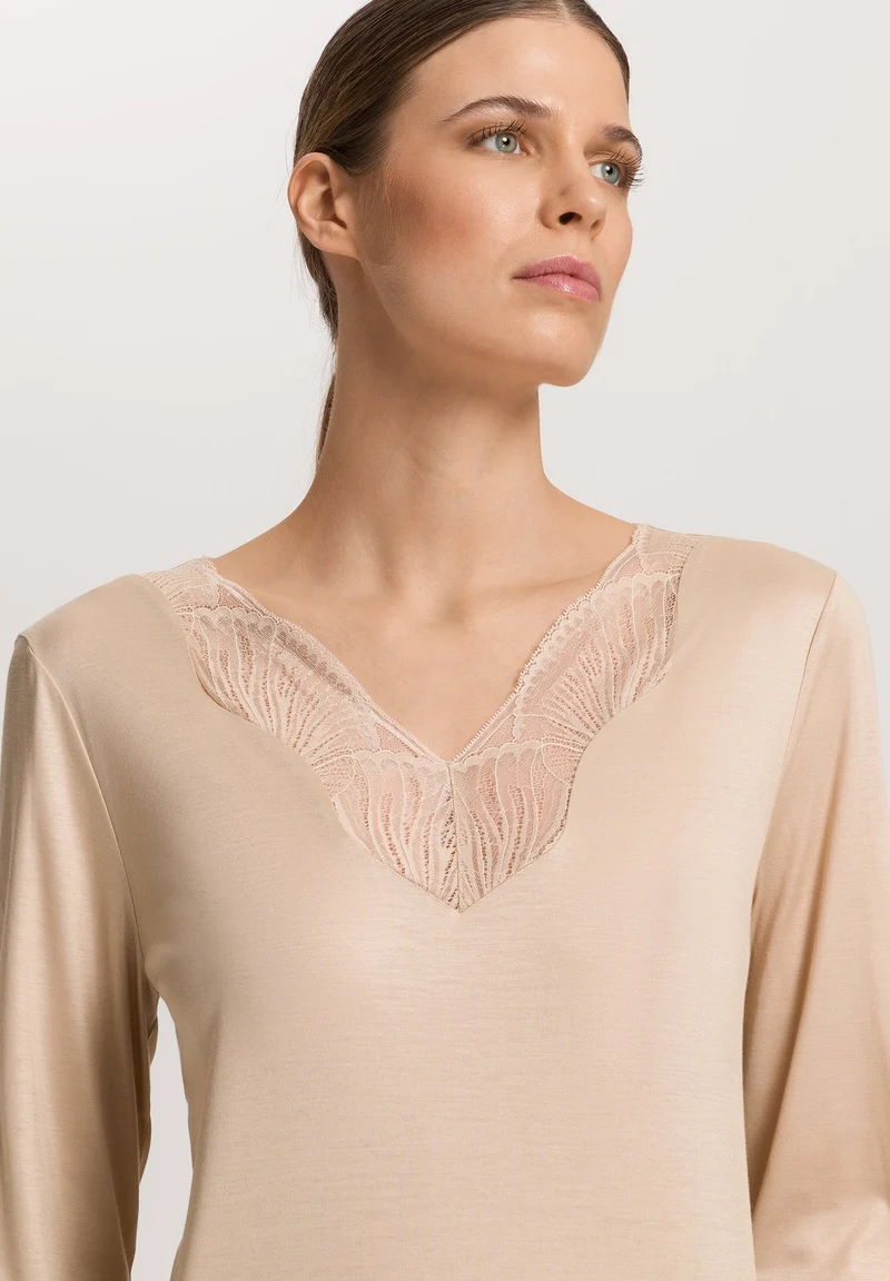 Lilith NW L/SLV Pajama | coffee quartz 074781-072216