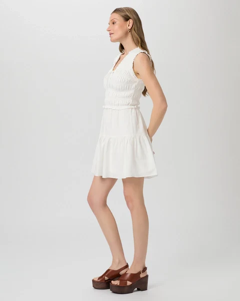 Fraise Dress White