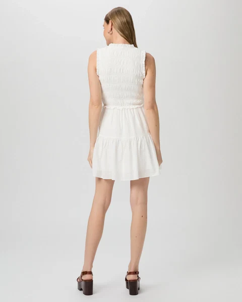 Fraise Dress White