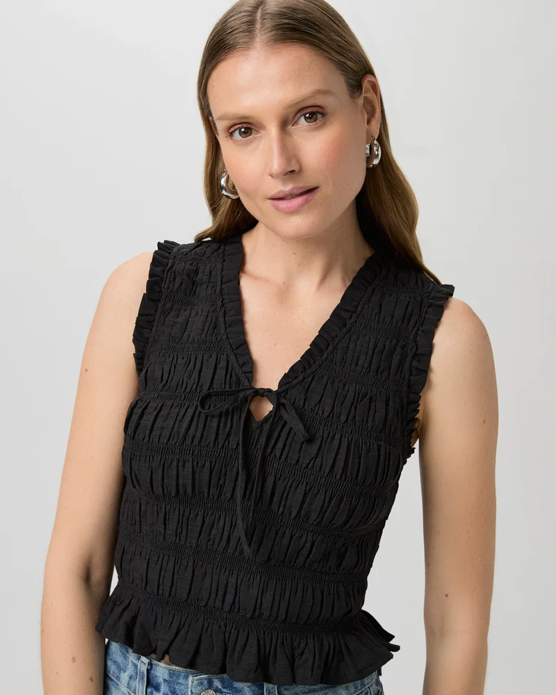 Devi Top Black