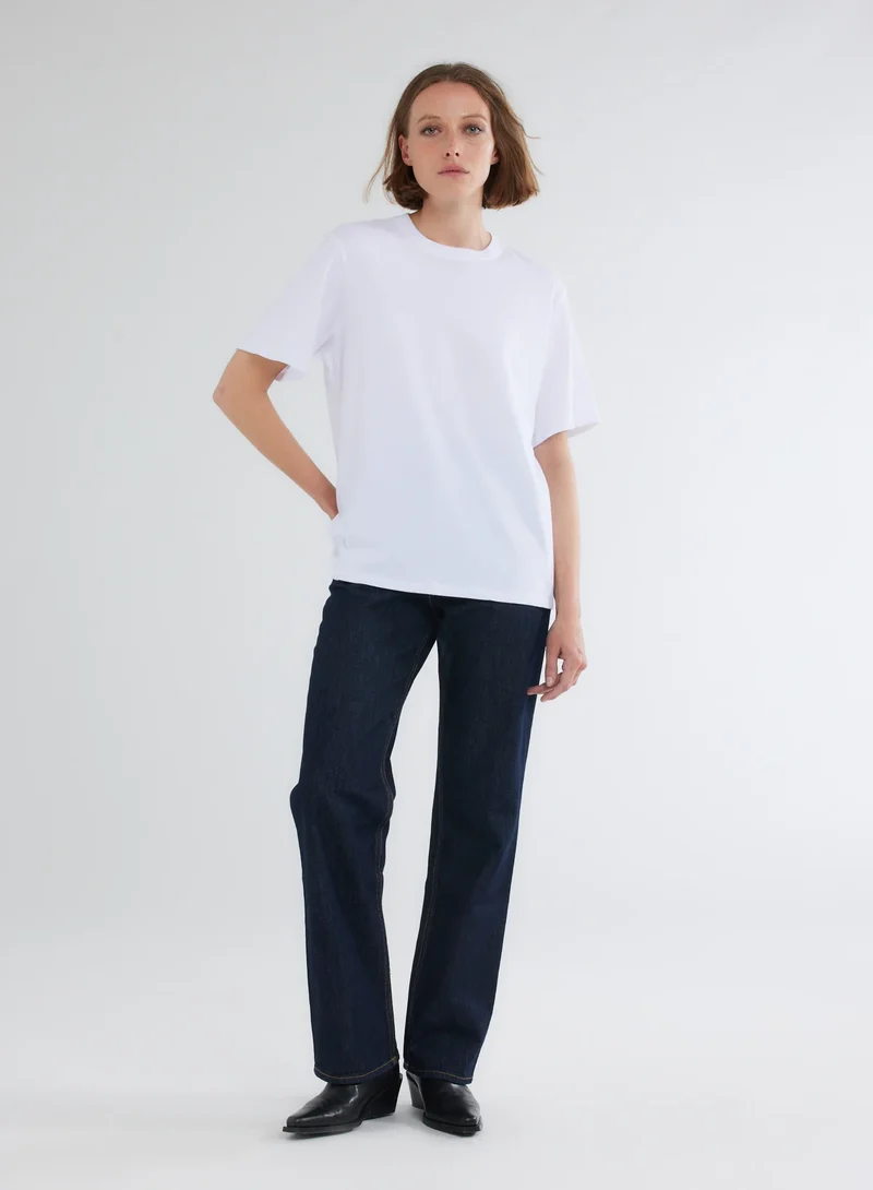 Deluxe Cotton Tee White