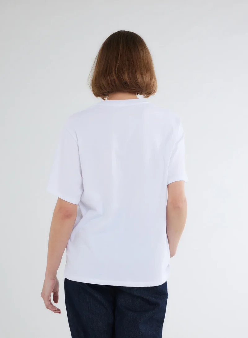 Deluxe Cotton Tee White