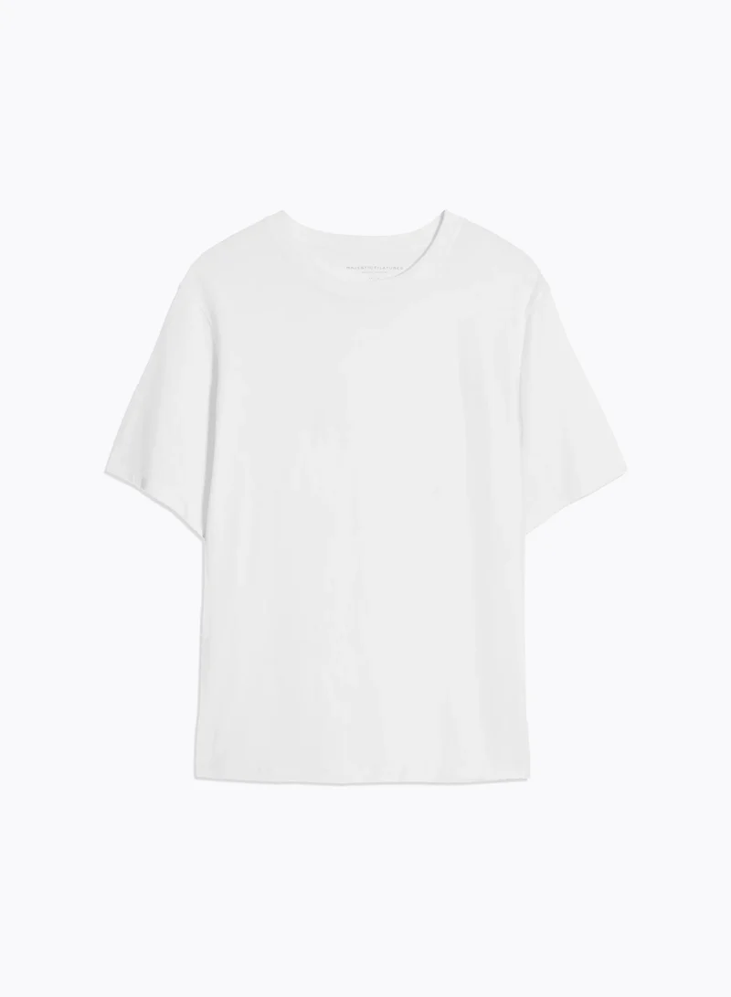 Deluxe Cotton Tee White