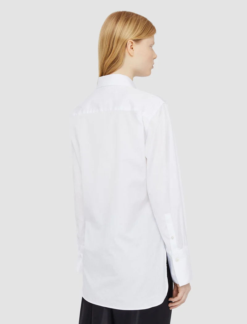 Joe Blouse Poplin White