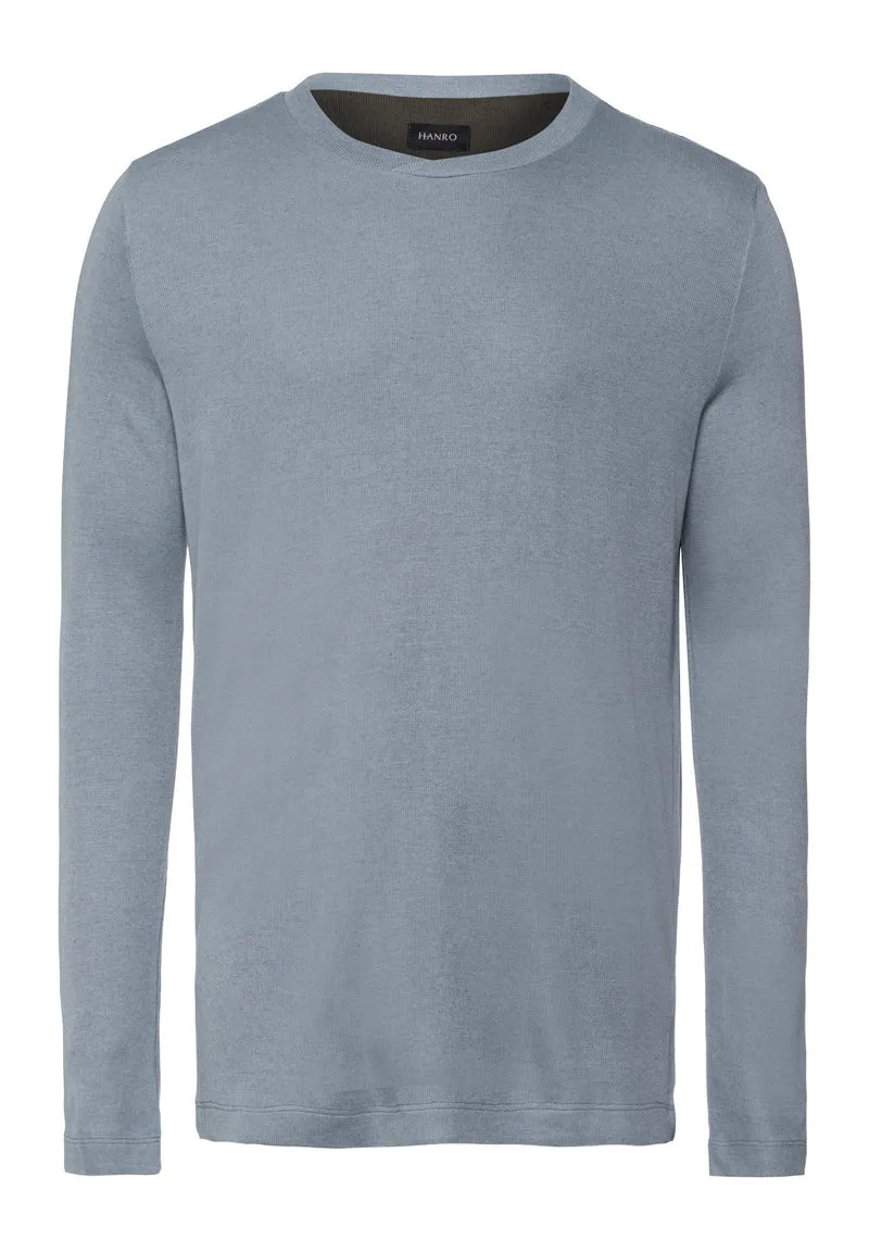 Woolen Comfort L/SLV Shirt | cliff grey 075875-072680