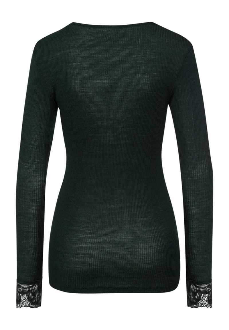 Celeste L/SLV Shirt | dark malachite 070817-072709