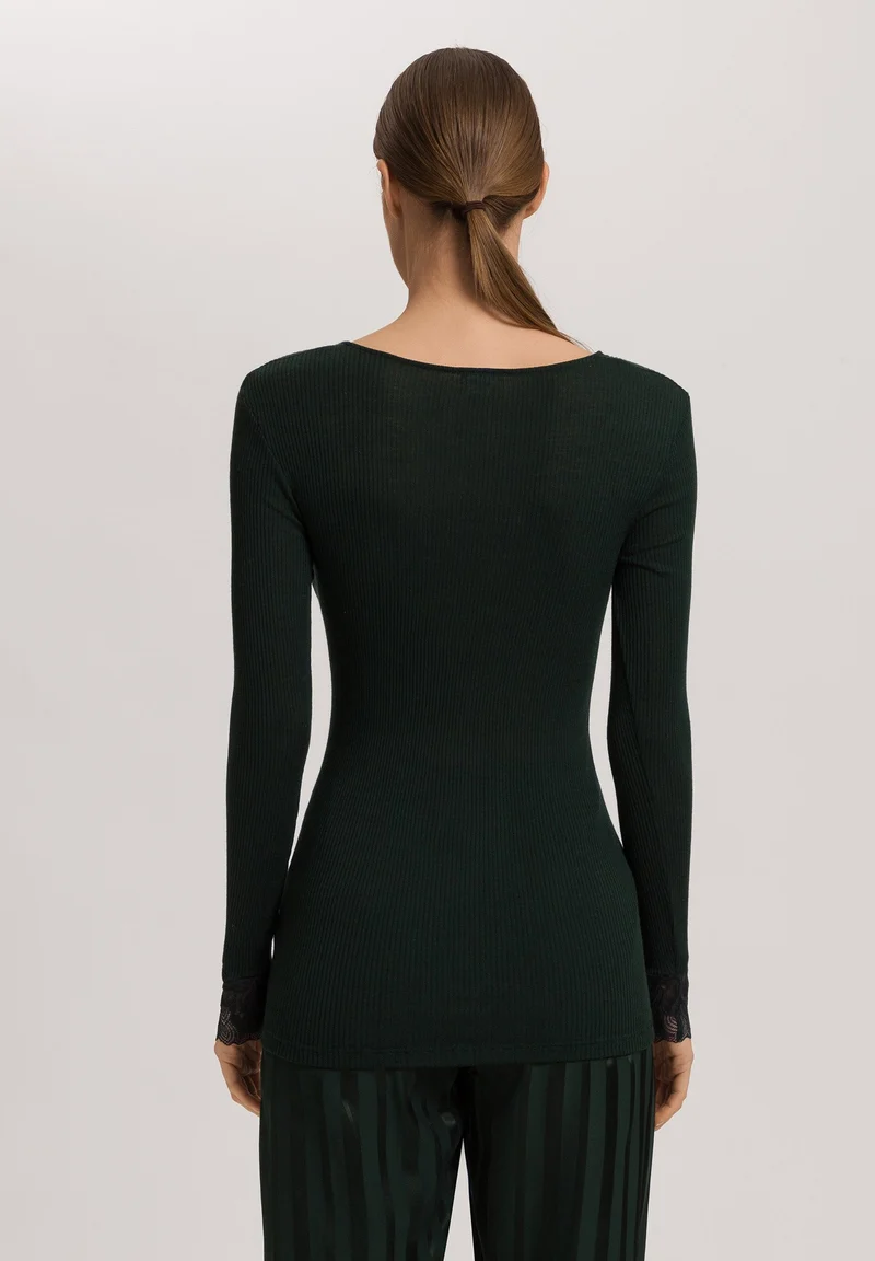 Celeste L/SLV Shirt | dark malachite 070817-072709