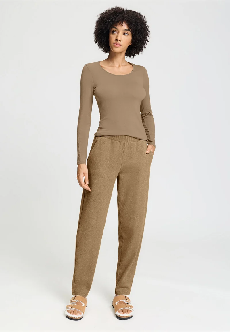 Easy Wear Long Pants | desert clay 078930-073164
