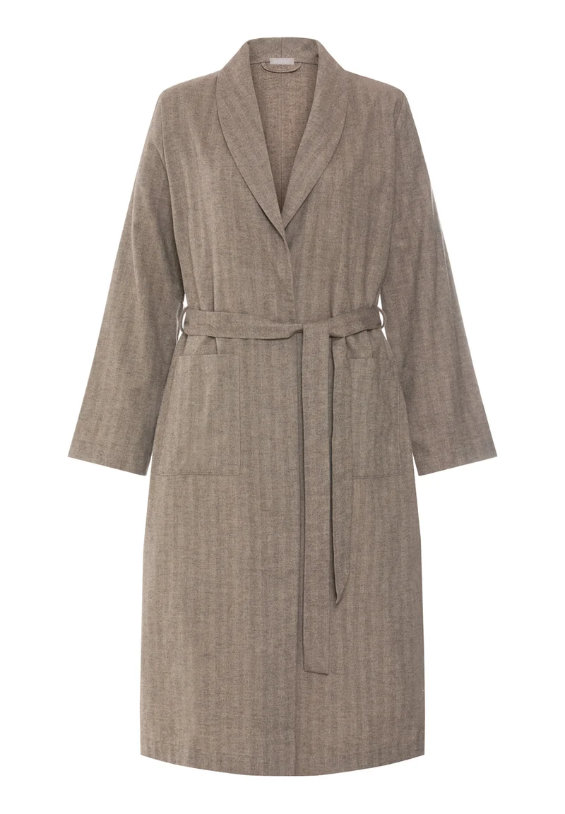 Woolen Luxury Robe 115cm | earthy woven 078925-073127