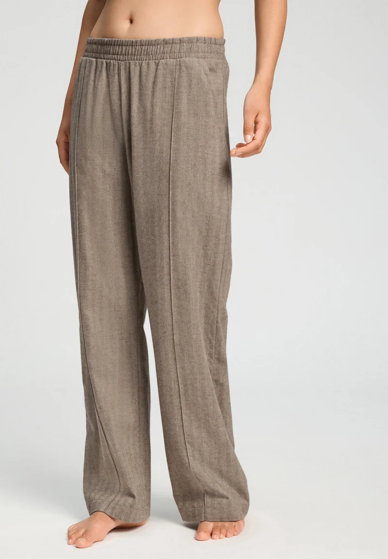 Woolen Luxury Long Pants | earthy woven 078924-073127