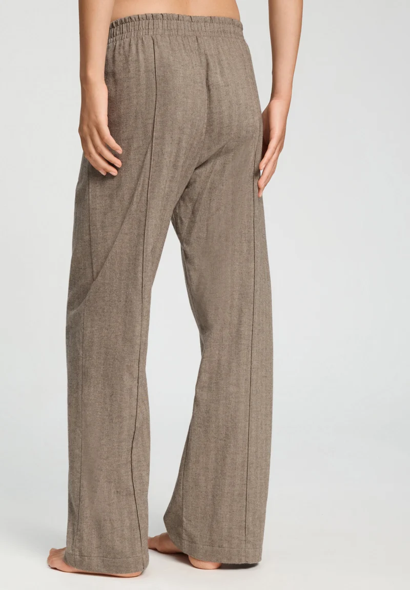 Woolen Luxury Long Pants | earthy woven 078924-073127