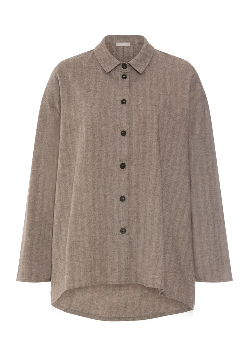 Woolen Luxury Blouse | earthy woven 078923-073127