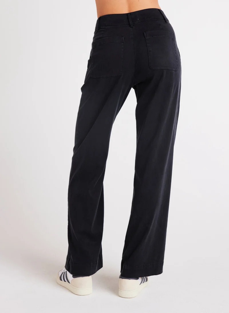 Sydney Black Wide Leg