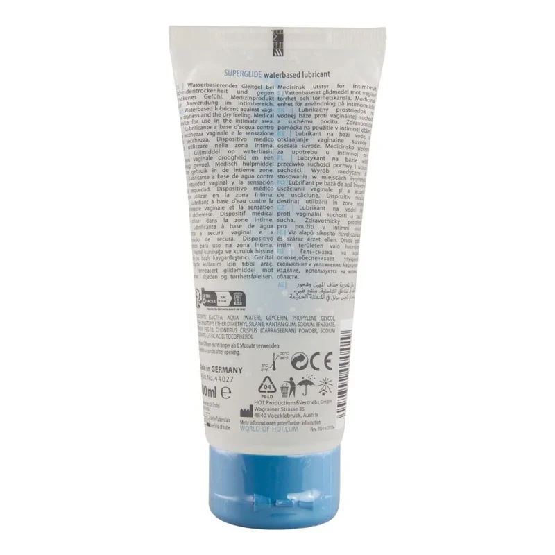HOT - SUPERGLIDE LIQUID PLEASURE GLEITMITTEL AUF WASSERBASIS 100 ML