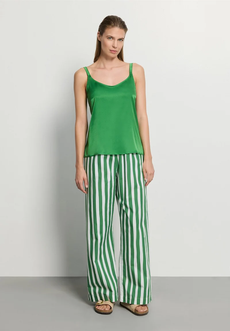 Charlotte Adam Spaghetti Top | branch green 074721-072726