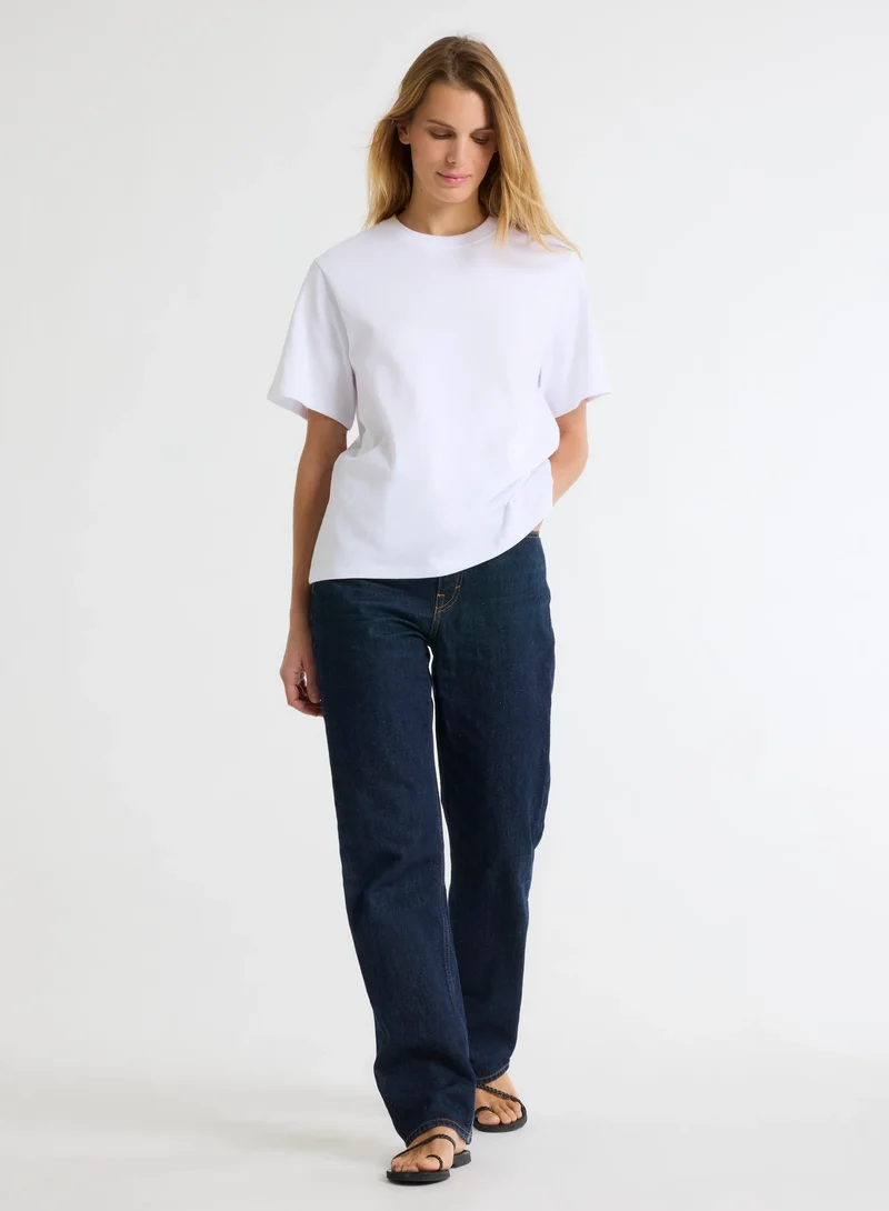 Heavy Cotton Tee White