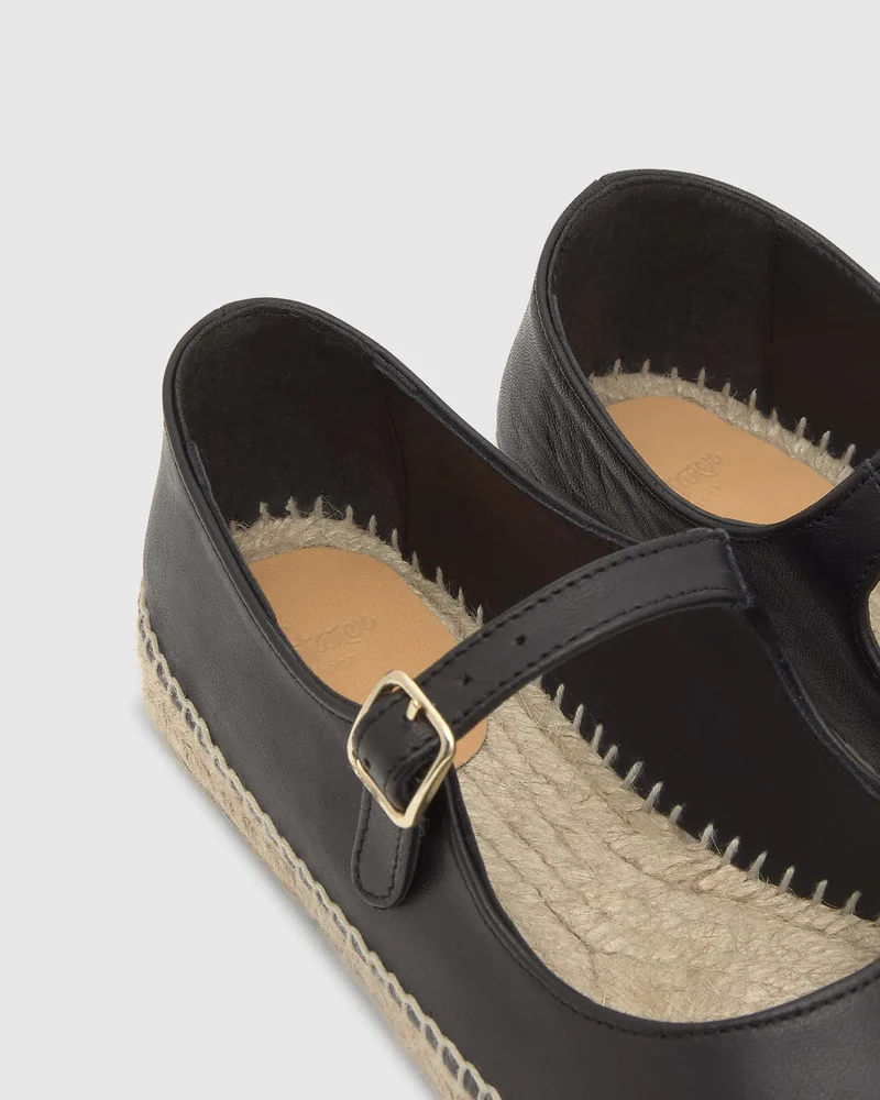 Pepa Black Espadrilles
