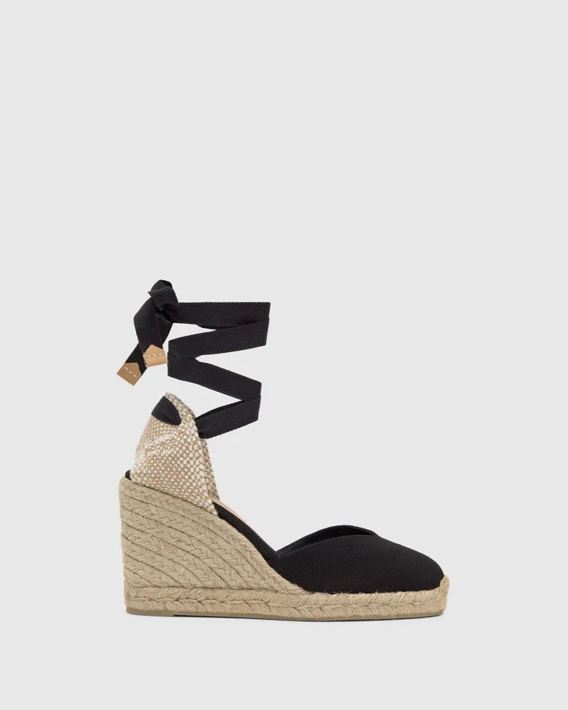 Chiara 8 Black Espadrilles