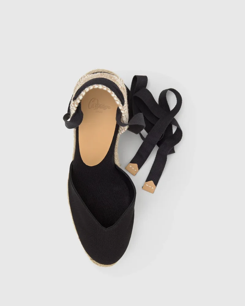 Chiara 8 Black Espadrilles