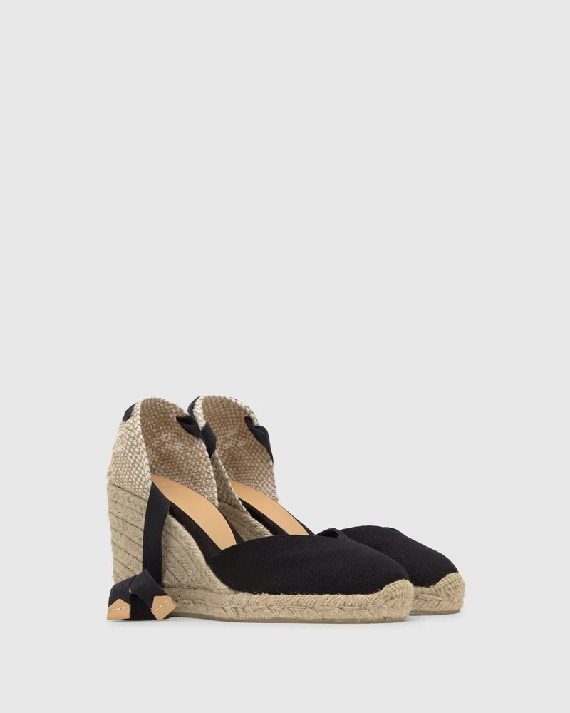 Chiara 8 Black Espadrilles