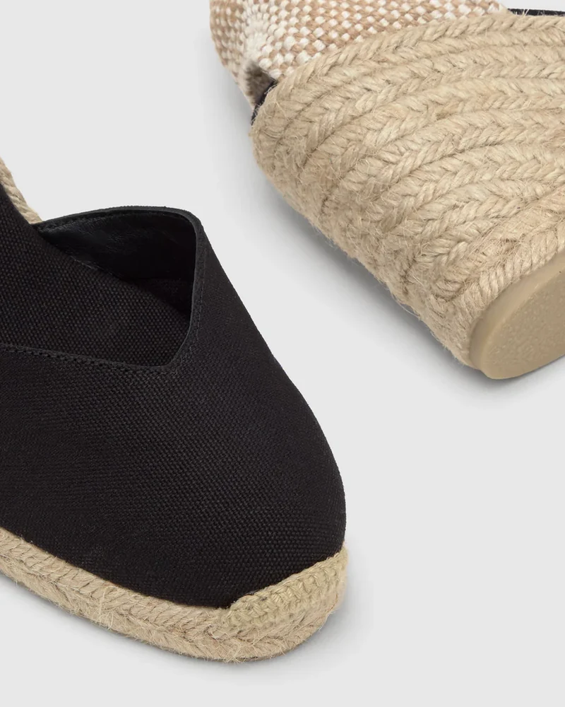 Chiara 8 Black Espadrilles