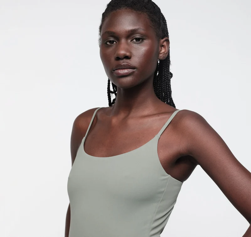 Swim Open Back One-Piece